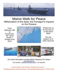 Maine Peace Walk Poster