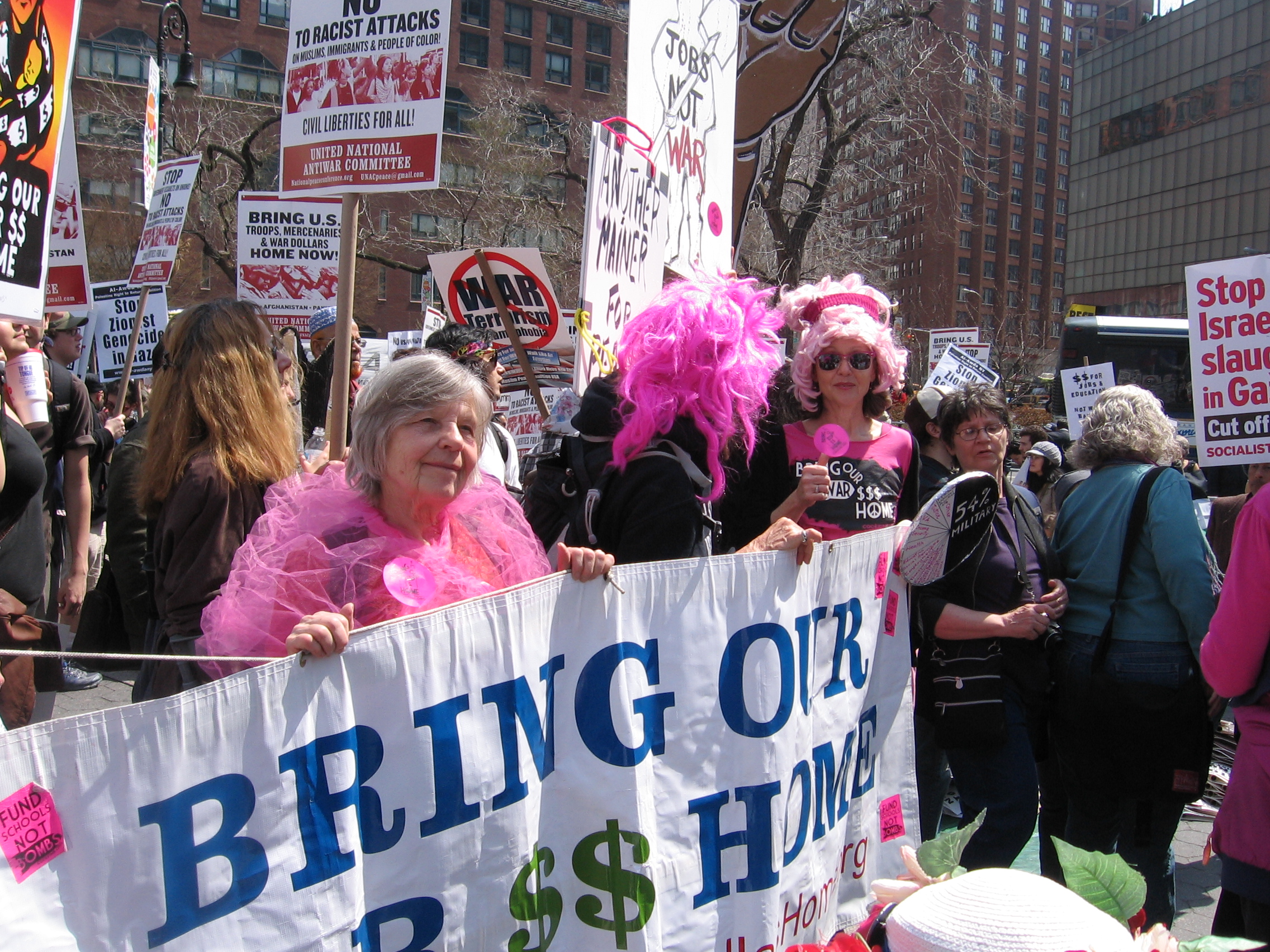 Code Pink - Bring Our War $$ Home